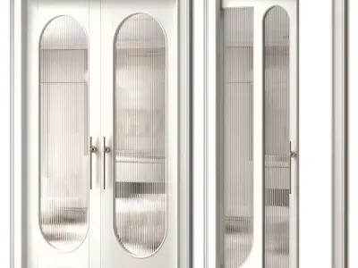 Art deco doors 3 3D model