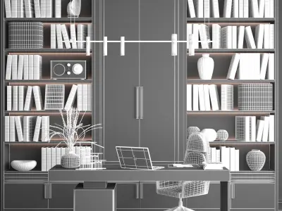 Work Space 2 3D model