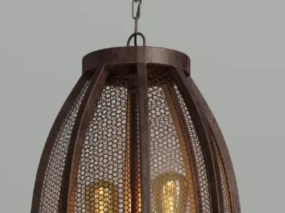 Hanging lamp LOFT HOUSE P-117 3D model