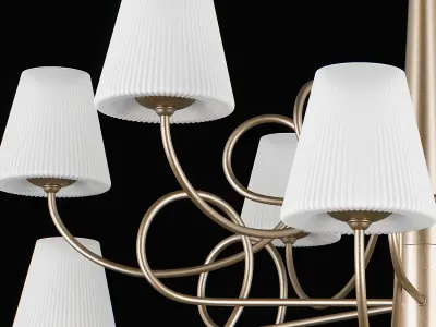 81433x Vortico Lightstar Chandelier 3D model