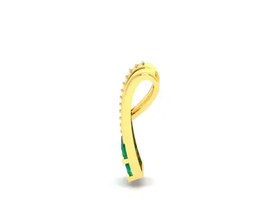Solitaire Pendants  3D print model shop