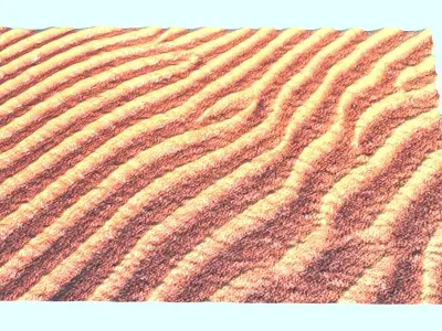Sand Dune 3D model