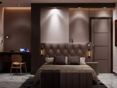 Room interior 3D model