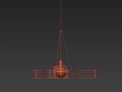 LAMP CLOUD H1 DESIGN TOYO ITO FOR ROTALIANA 3D model