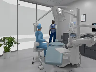  Dental Office with People 