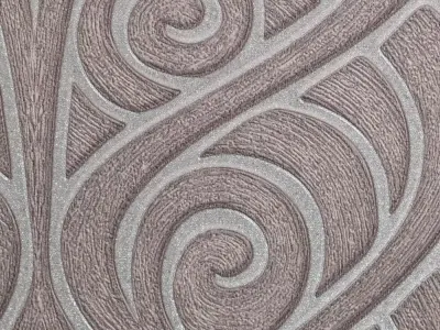 Art Deco Swirl Wallpaper Texture