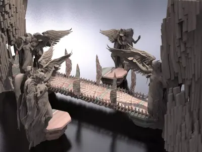 Trinity Bridgeway 3D model