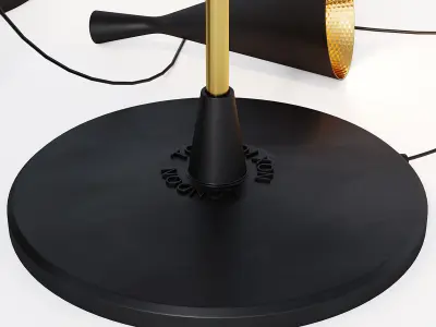 Tom Dixon lamps and tables  3D model