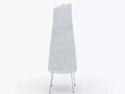 1414 - Paper Lamp Low-poly 3D model
