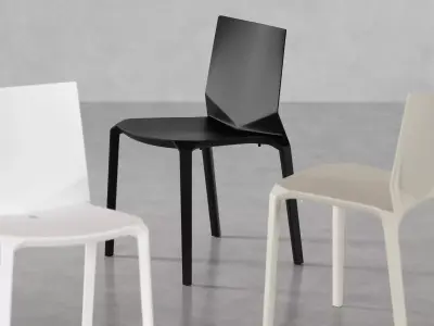 Plana plastic chair 3D model
