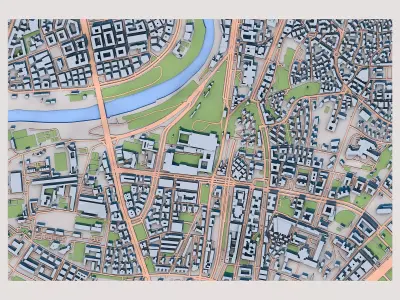 Basilica of Saint Paul Outside the Walls Italy 3D model