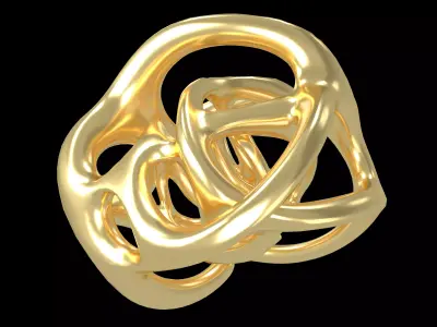 Abstract Shape v40 001 Low-poly 3D model