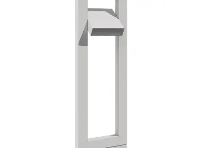 Eurofase CROIS Bollard Low-poly 3D model