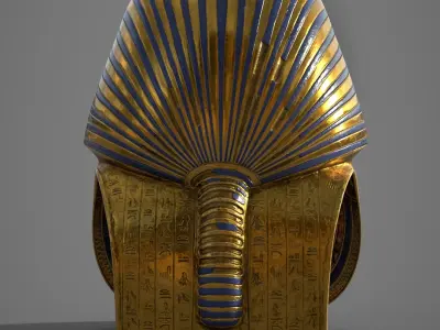  Tutankhamun Mask 