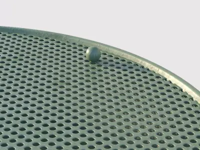 vienna public ashtray dustbin 3D model