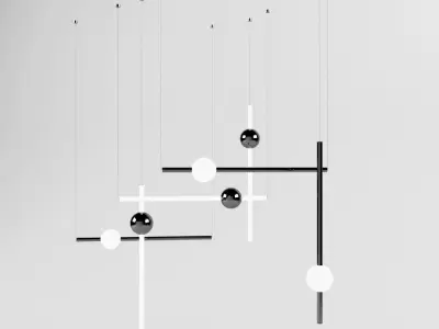 Orion Tube Light by LEE BROOM 3D model