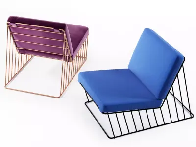 Wired Italic Lounge 3D model