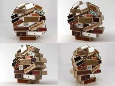 Chest of drawers 3D model