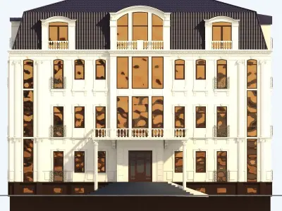 Building DK Dom Mari Dimitrov 3D model