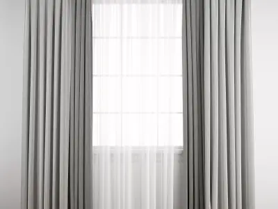 Curtain 348 3D model