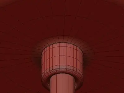 Suspension LED design BUBBLE LAMP 3D model