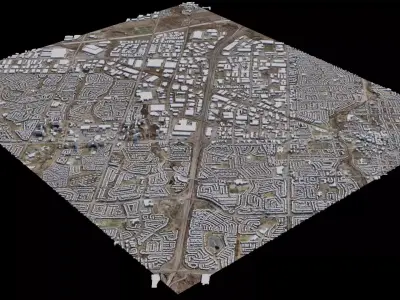 Brampton - Canada 3D model