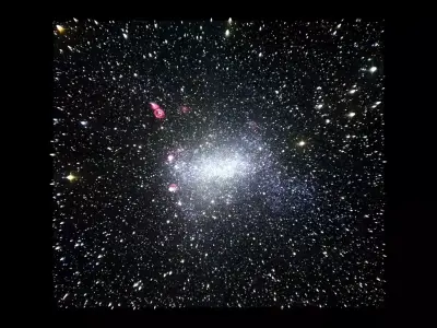 Barnards Galaxy 3D model