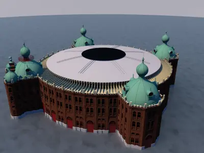 Campo Pequeno 3D model