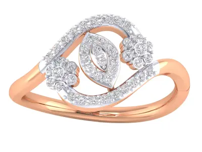  Women Ring Render 3dm STL MTL SLC JCD OBJ FBX Details 3D print model 49