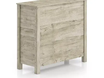 Wooden Cabinet 3D model