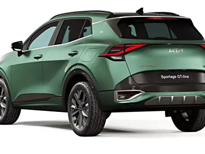 2022 Kia Sportage GT-Line 3D model
