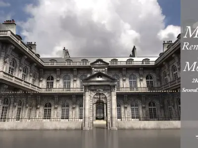 Manor Renaissance Style 3D model