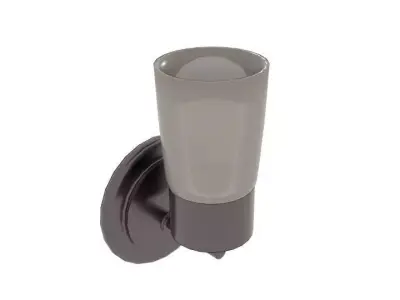 Wall Cylinder Light Free Free low-poly 3D model