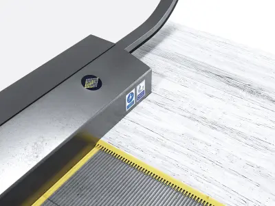 Travelator - Animated 3D model