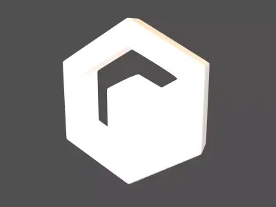 Rally Coin v2 004 Low-poly 3D model