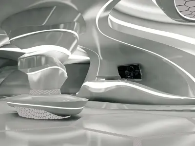  Sci-Fi Futuristic Room 