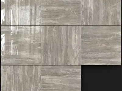 ABK Sensi Wide Arabesque Silver 1200x1200 3D model