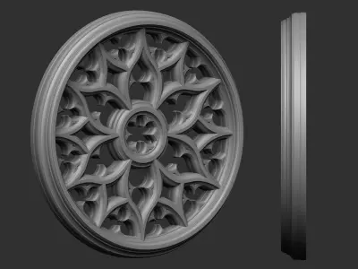 Gothic Tracery 4 3D print model