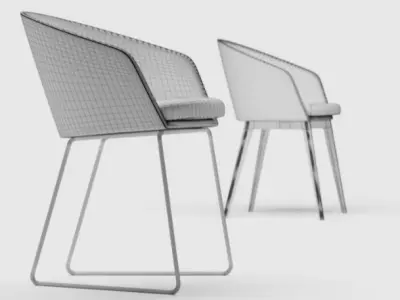 Beautiful chair 3D model