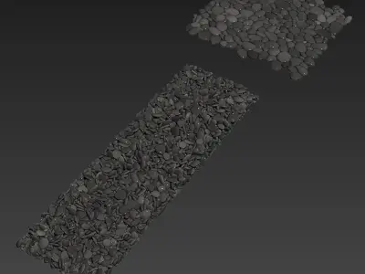 Stone decor n140 3D model