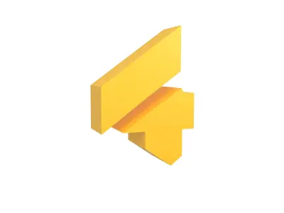 Sci-Fi Number 4 v1 006 Low-poly 3D model