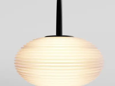 Floor Lamp Vol 001 Crescent 3D model