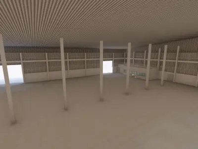 Warehouse-Warehouse Building 3D model