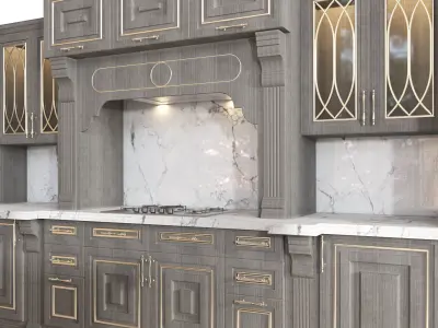 Kitchen 105 3D model