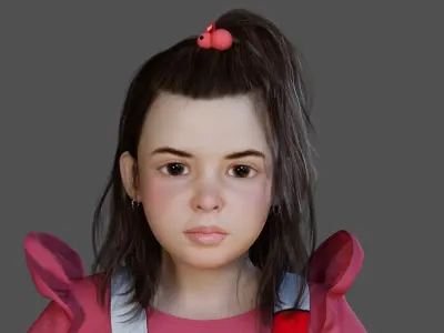  Hope Realistic Child Easter Themed Character 