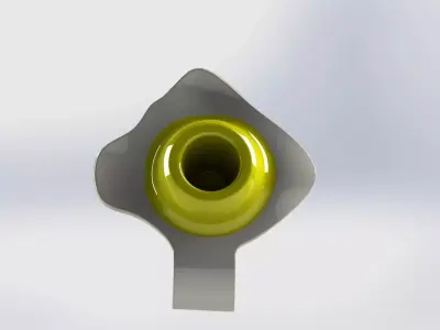 Fried Egg Candle Holder 3D print model