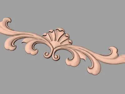 CNC 3D relief design STL format file used for artcam aspire E733 3D model