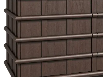 CB2 Credenza Alpena 3D model