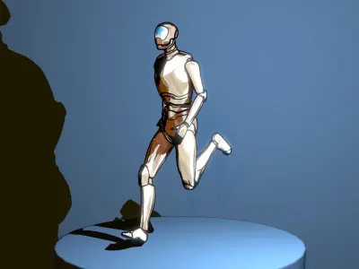 For Anime in Blender - Metal Shader 3D model