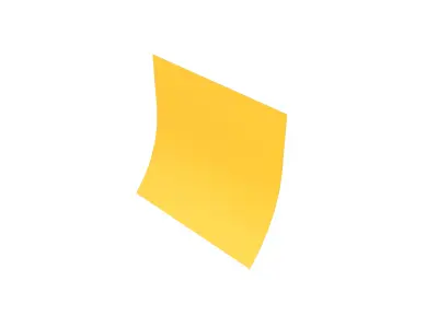 Memo Note v1 002 Low-poly 3D model